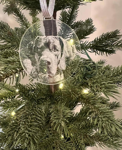 Acrylic Portrait Ornaments